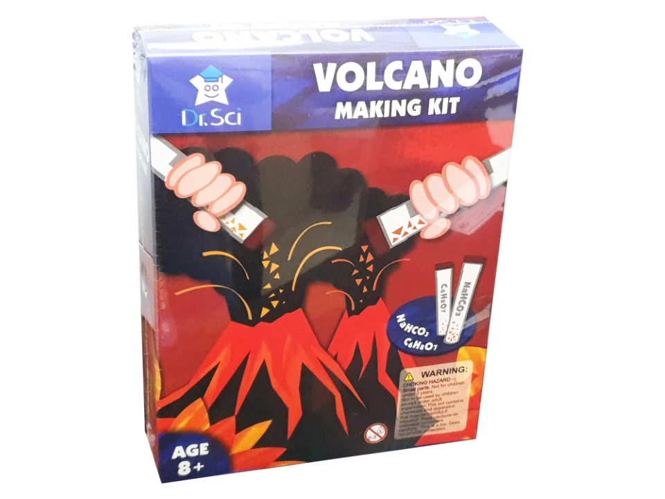 Napravi vulkan - univerzalne igračke, kreativni set